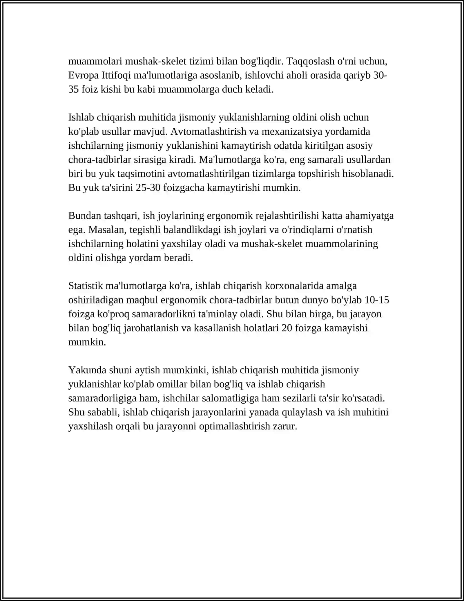 ISHLAB CHIQARISH MUHITIDAGI RUHIY FIZIOLOGIK VA FIZIK OMILLARGA GIGIENIK TARIX 4