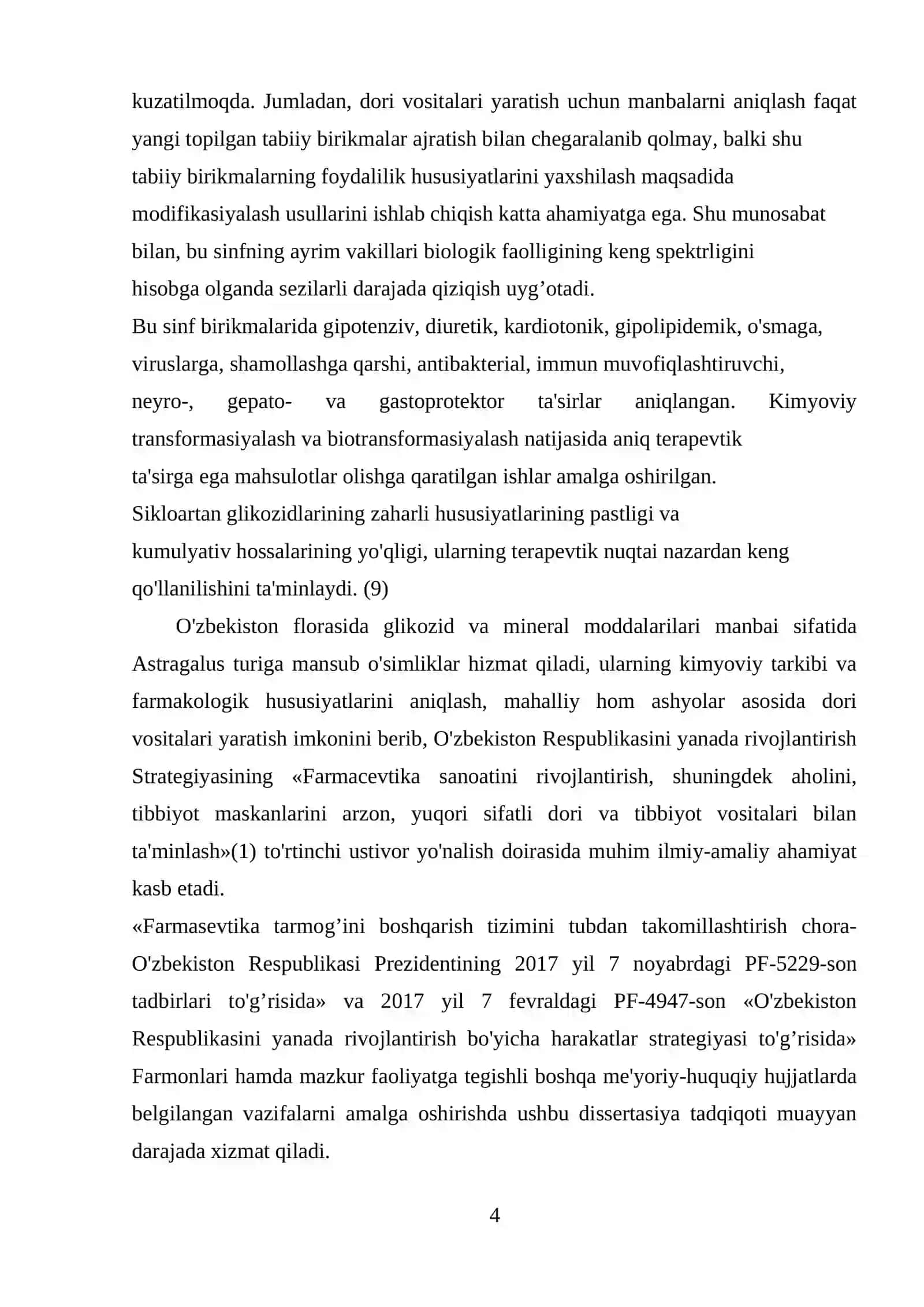 O’zbekiston florasida Astragal turkumi mavzusida KURS ISHI 4