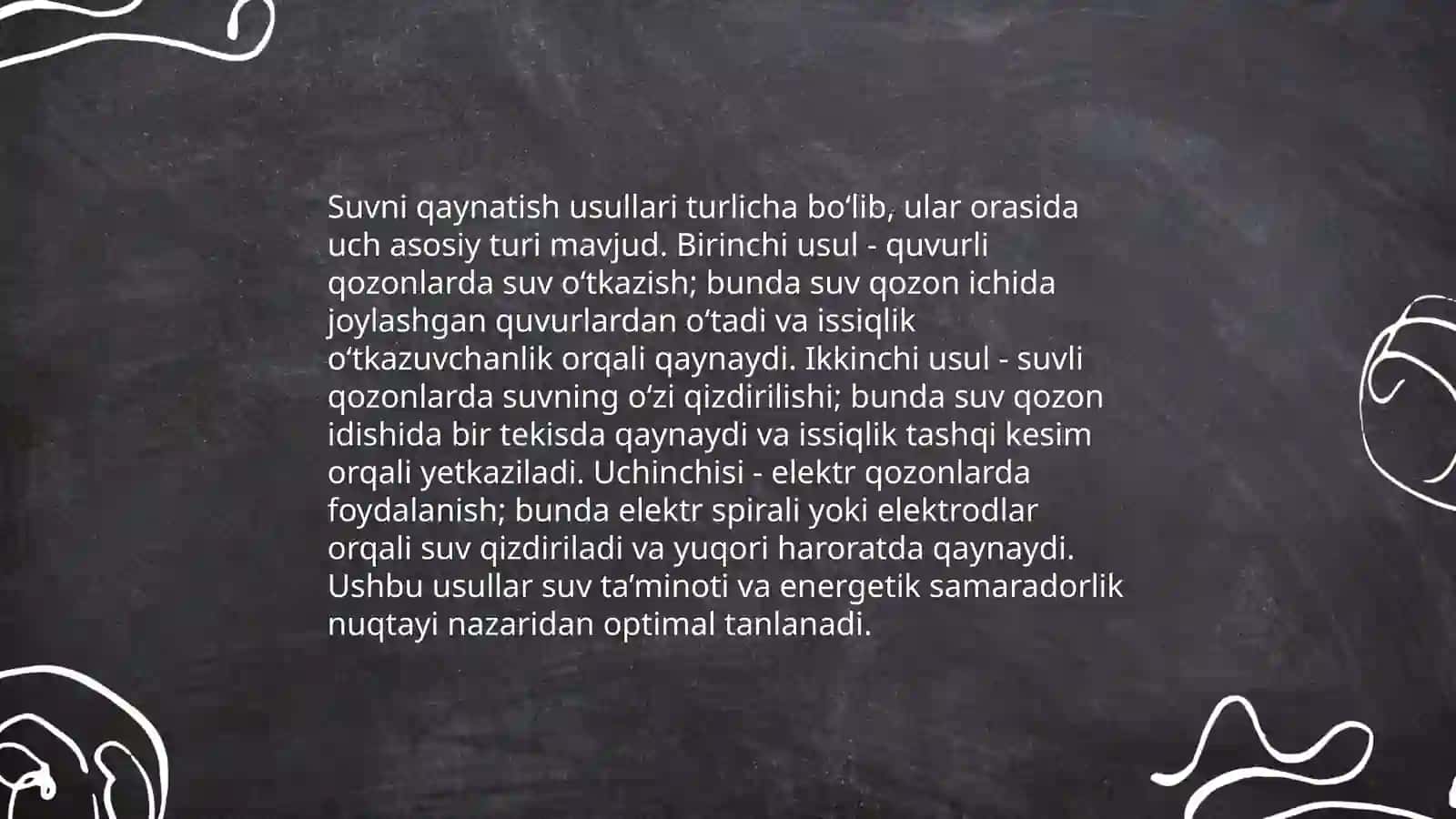 Toza ichimlik suvi manbalarini aniqlash 4