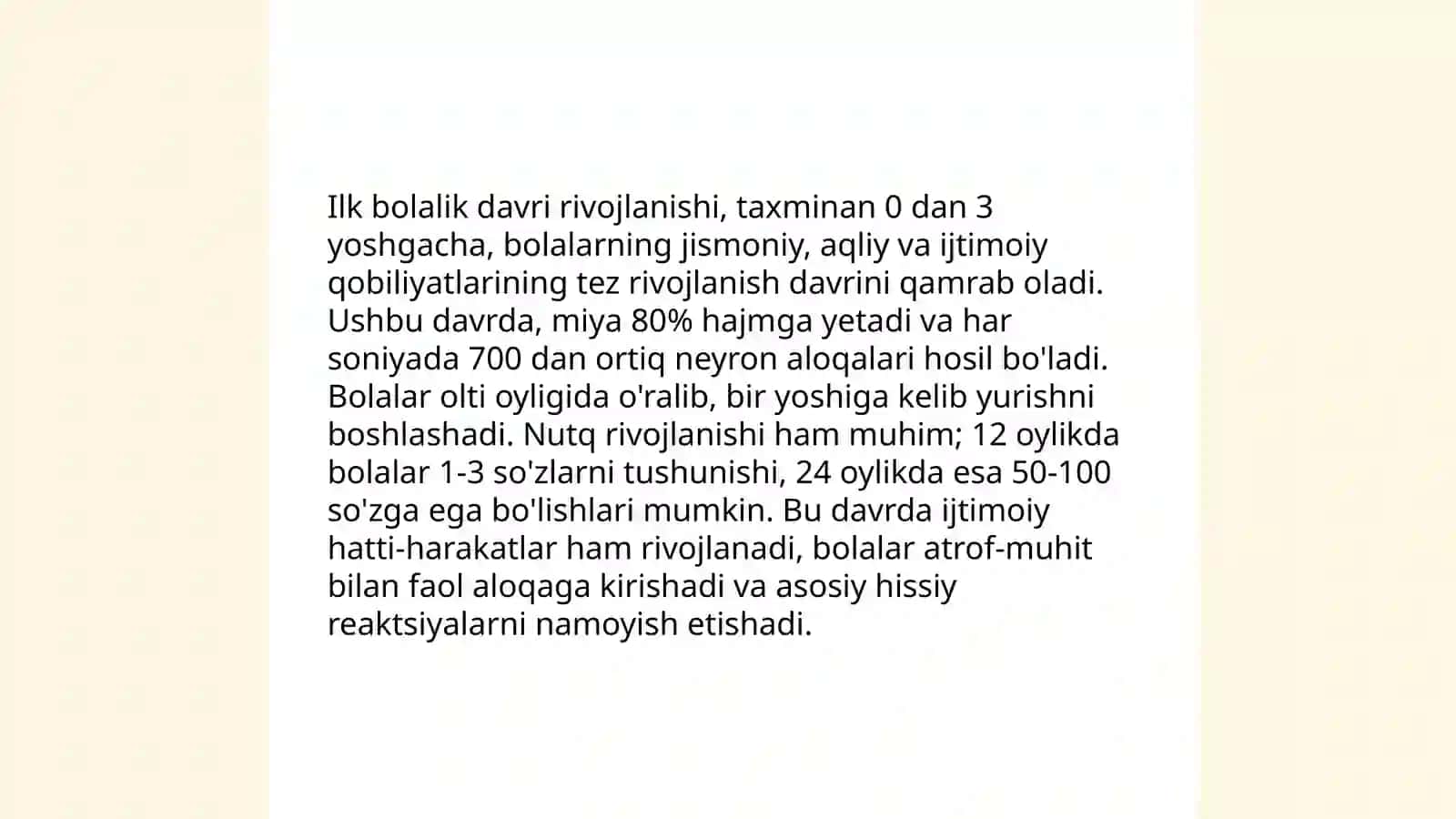 O'z-o'zini anglashning rivojlanishi va 3 yosh inqirozi 4