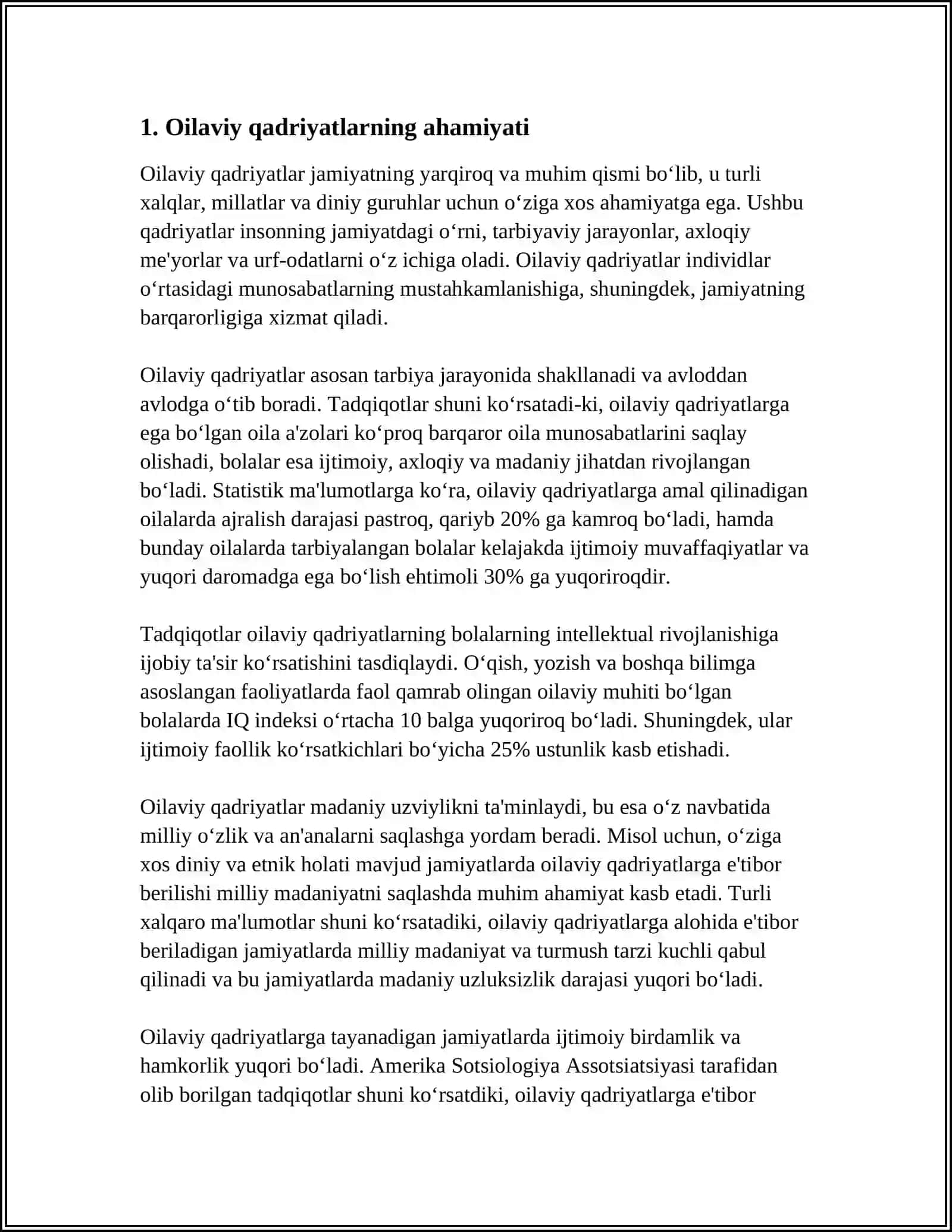 SHAYX MUHAMMAD SODIG MUHAMMAD YUSUFNING "BAXTIYOR OILA" ASARIDA 4