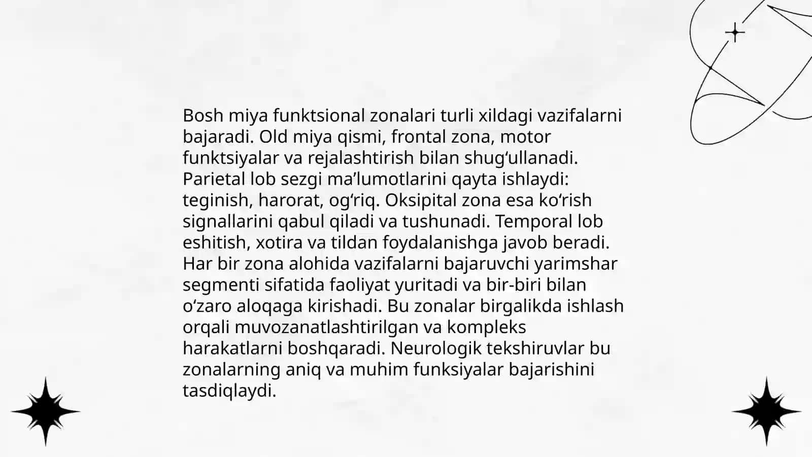 Bosh miya fiziologiyasi 4