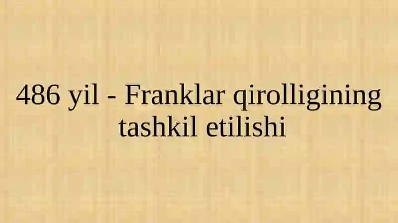 Franklar imperiyasi 4