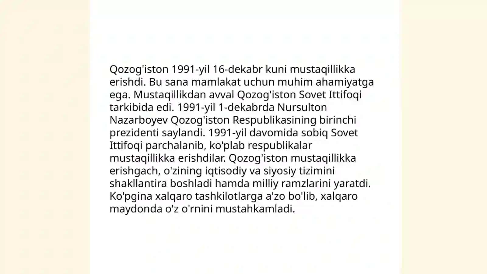 Õrta Osiyo va Qozog'iston xalqlari 4