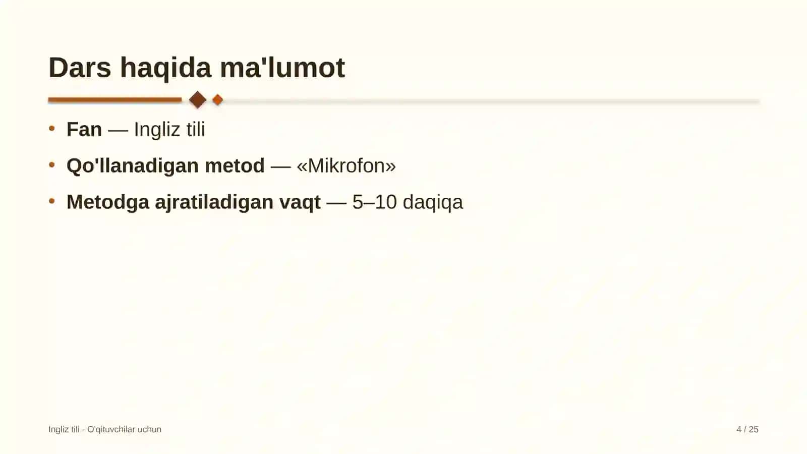 ingliz tili darslarida mikrofon metodidan foydalanish 7101 4