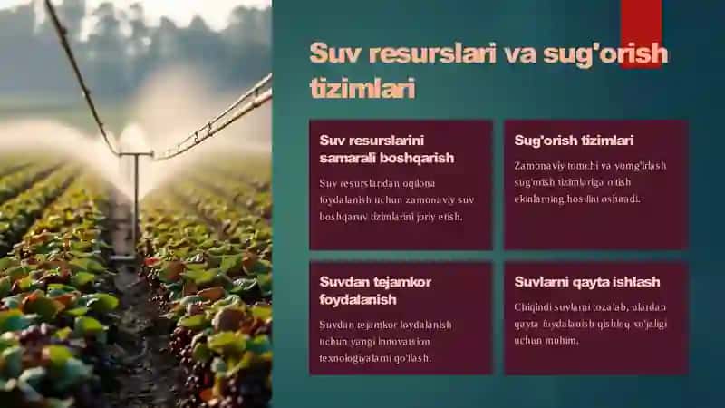 Dehqonchilik qonunlari va tizimlari 4