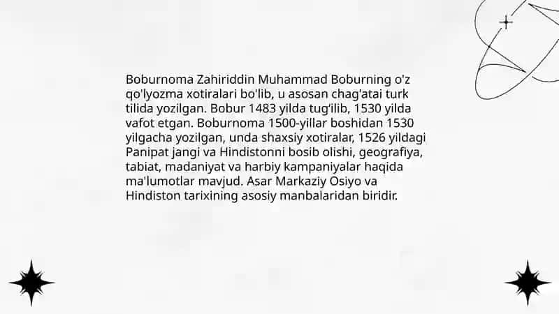 Boburnoma 4