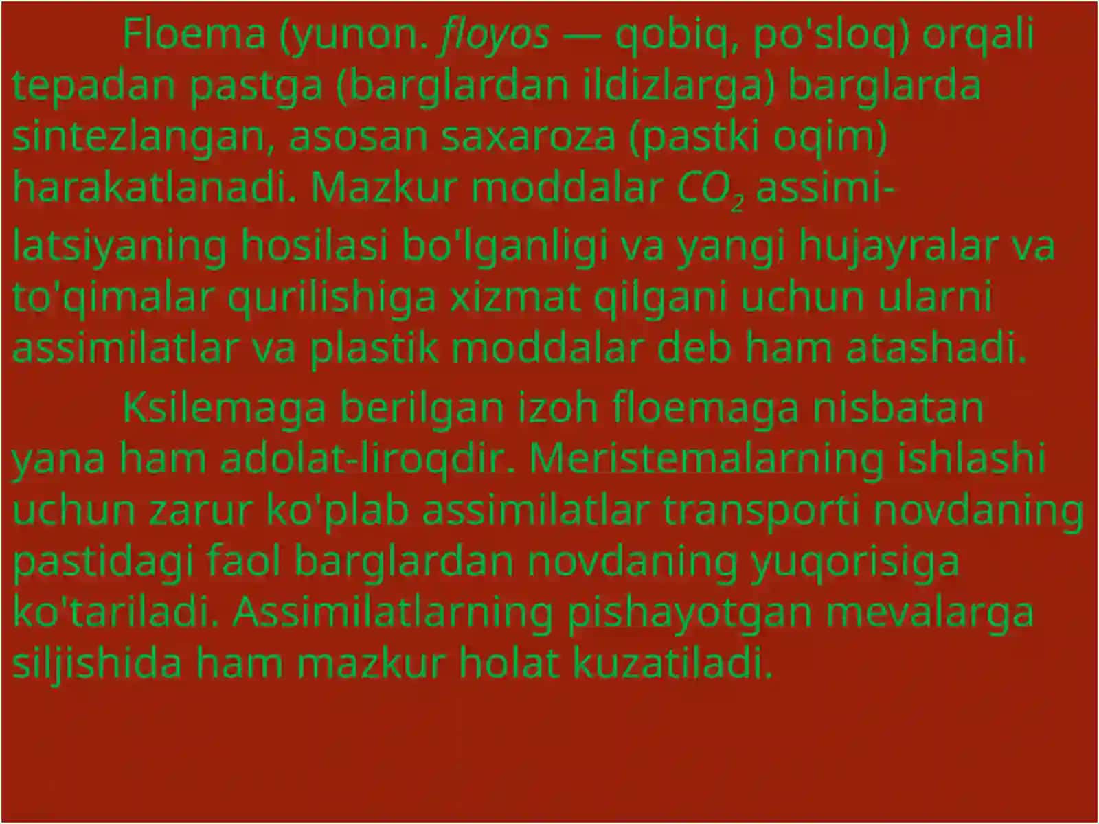 O’tkazuvchito'qimalar 4