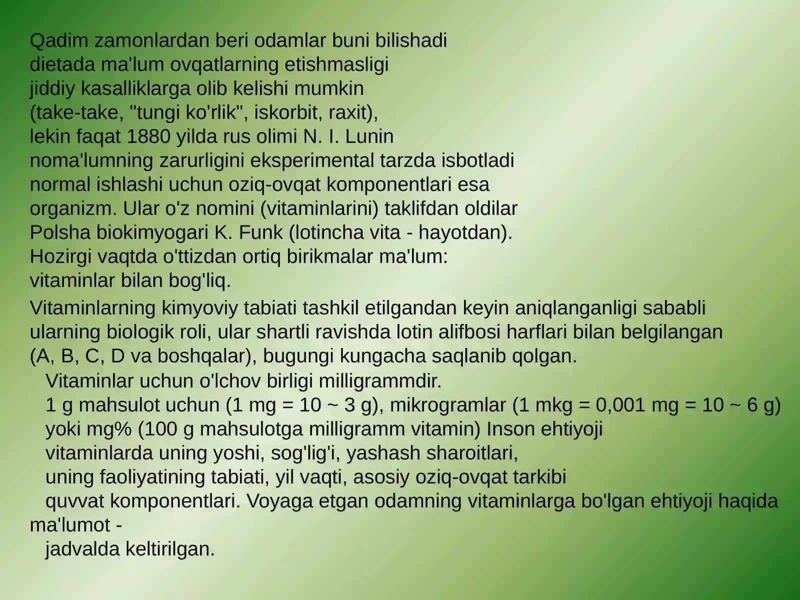 Biologik faol moddalar 4