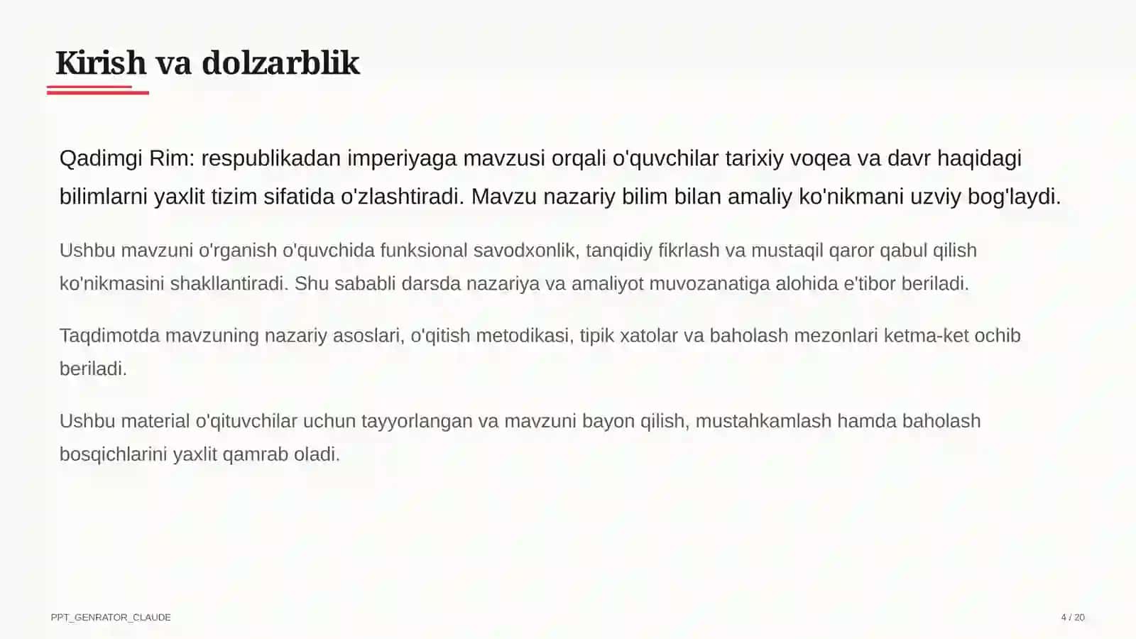 Qadimgi Rim: respublikadan imperiyaga (6-sinf) 4