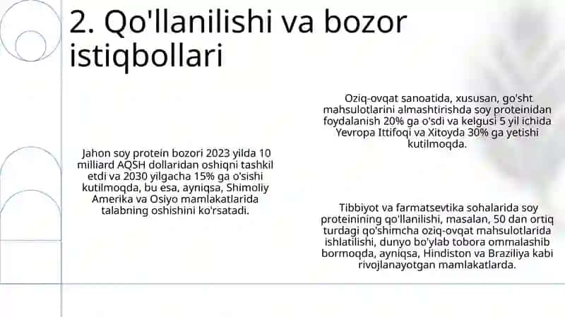 Soya oqsili olish texnologiyasi 4