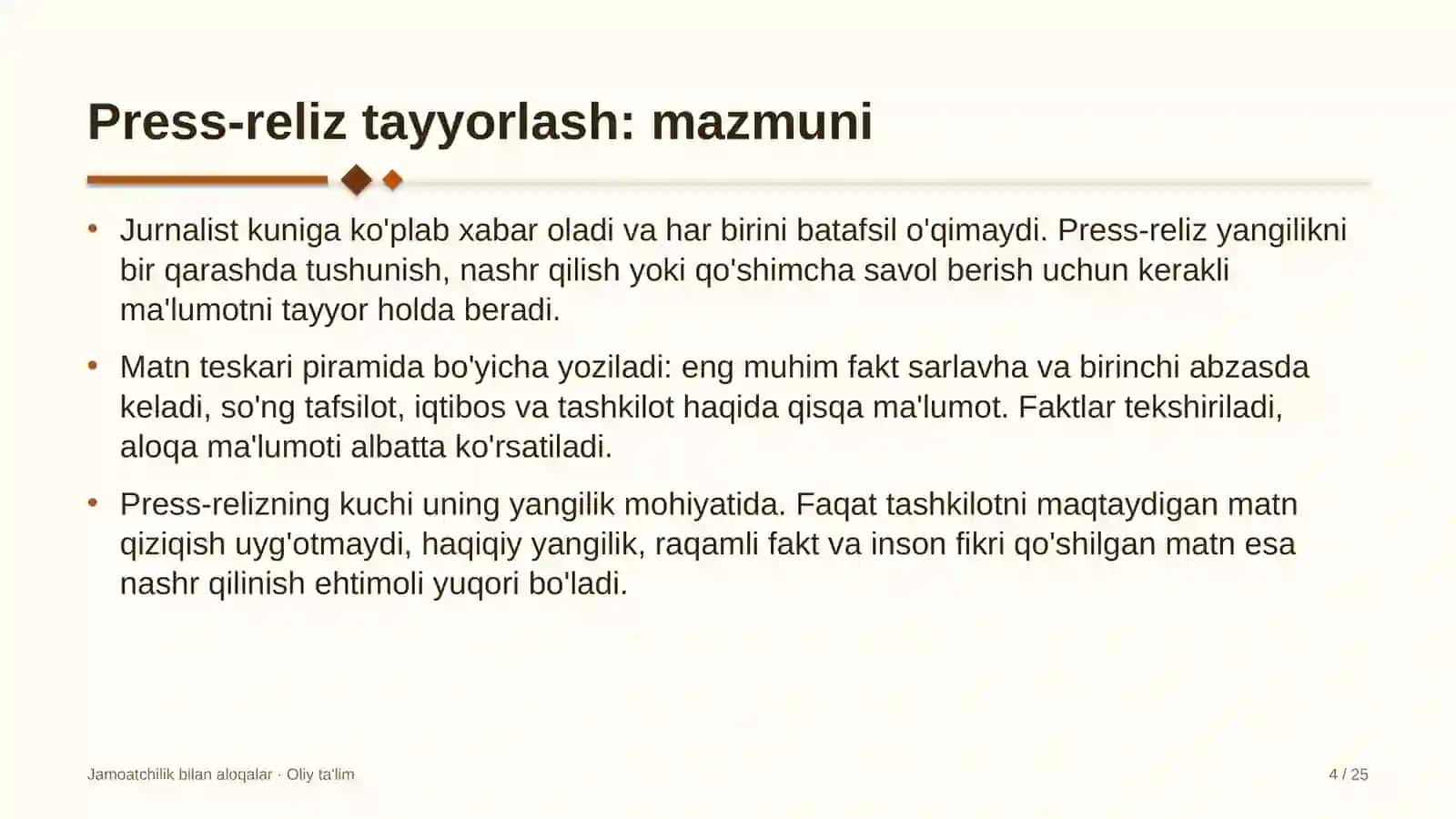Chegara qo'shinlarida press-reliz tayyorlash 4
