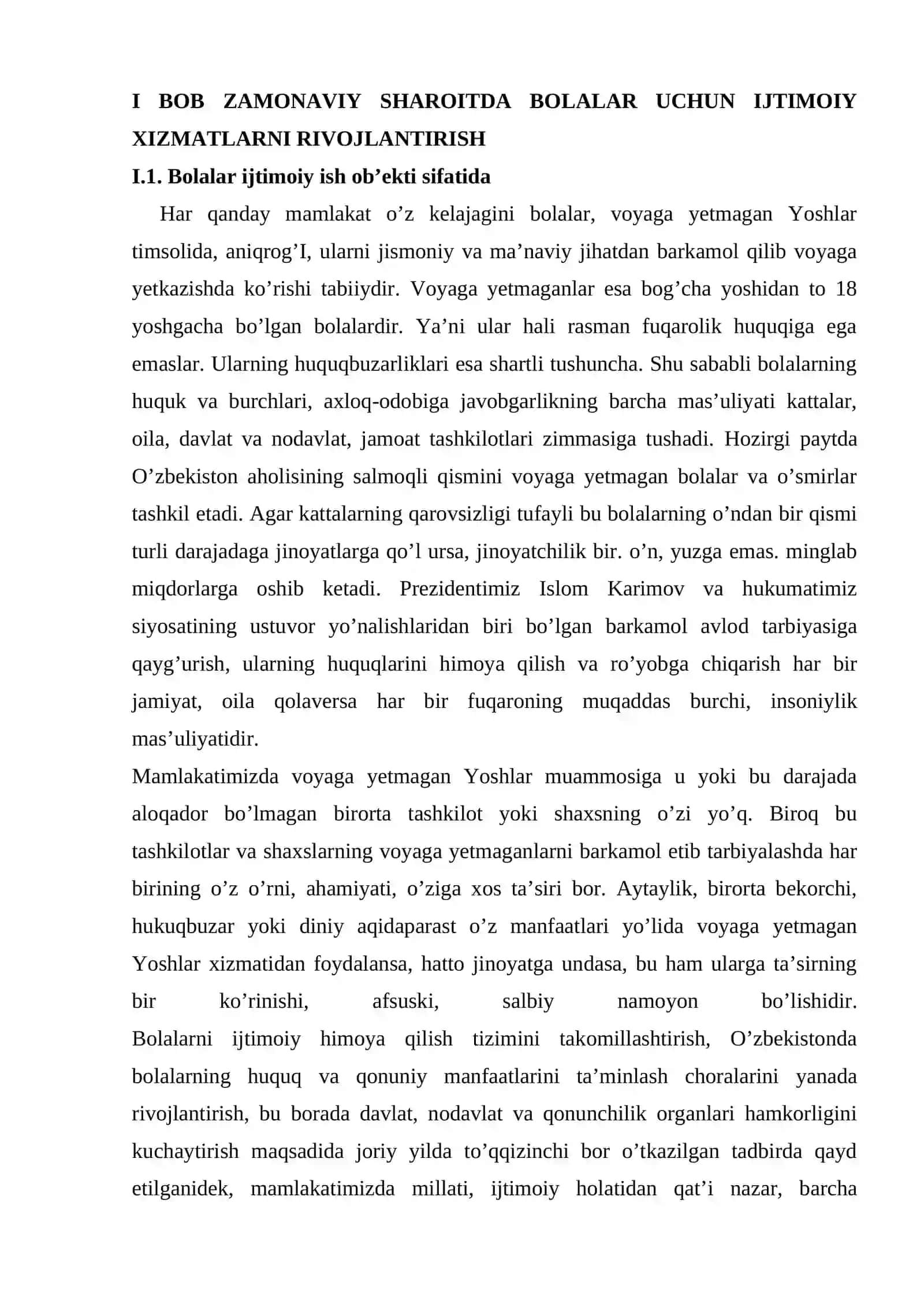 XAVF OSTIDA QOLGAN BOLALAR BILAN IJTIMOIY ISH 4