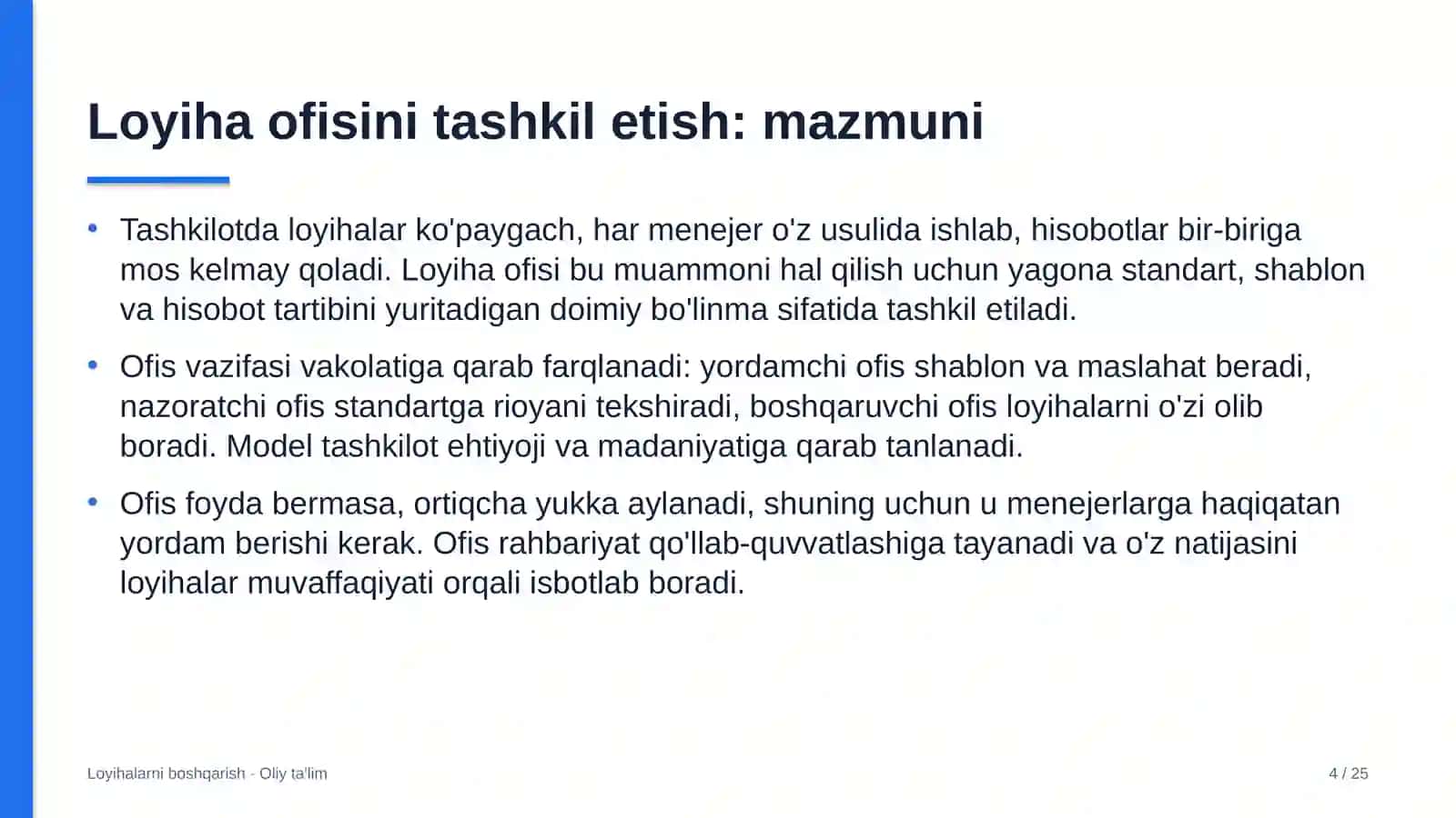 metro qurilishida loyiha ofisini tashkil etish 3843 4