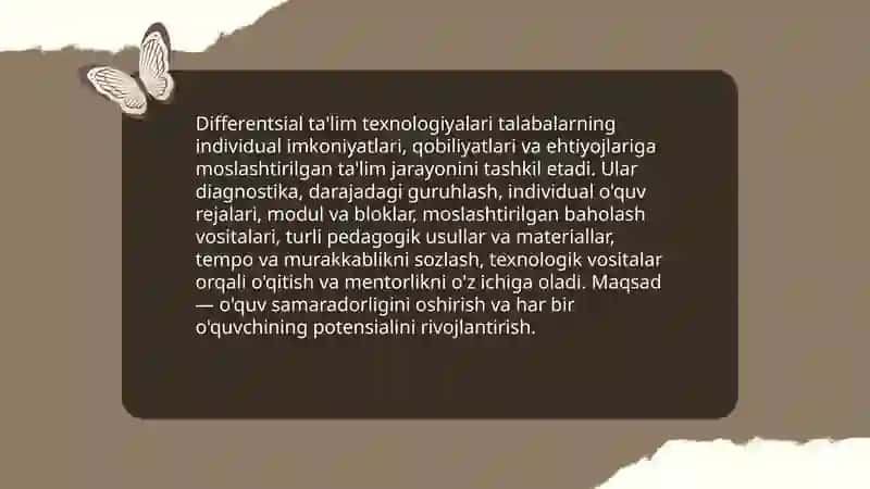 Tarbiya san'ati va texnologiyalari 4