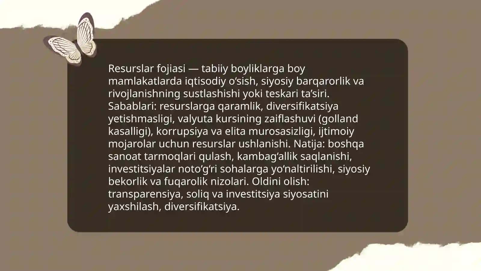 Tabiy boyliklar 4