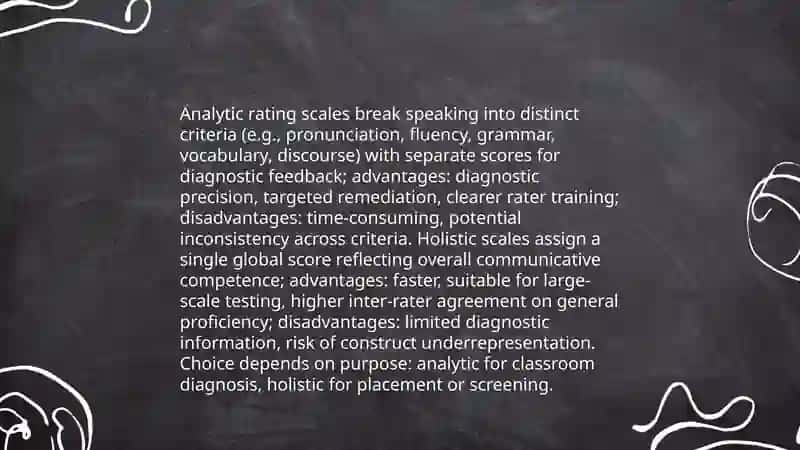 Assessment speaking skills 4
