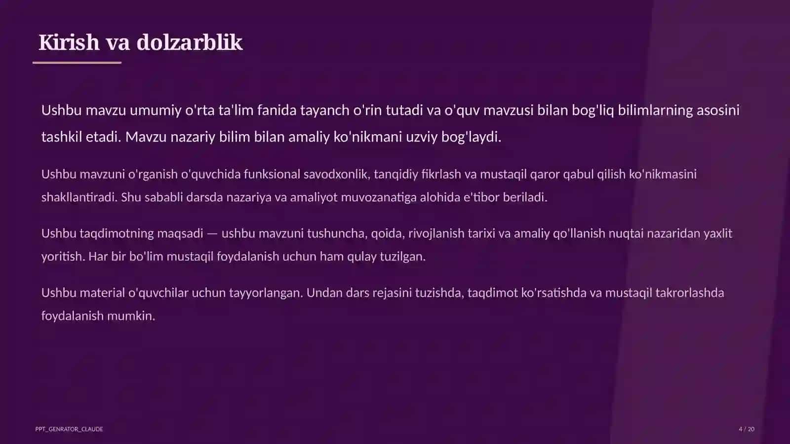 Prompt yozish ko'nikmasi: o'qituvchi sun'iy intellektga to'g'ri savol berishni o'rganadi (2026) 4