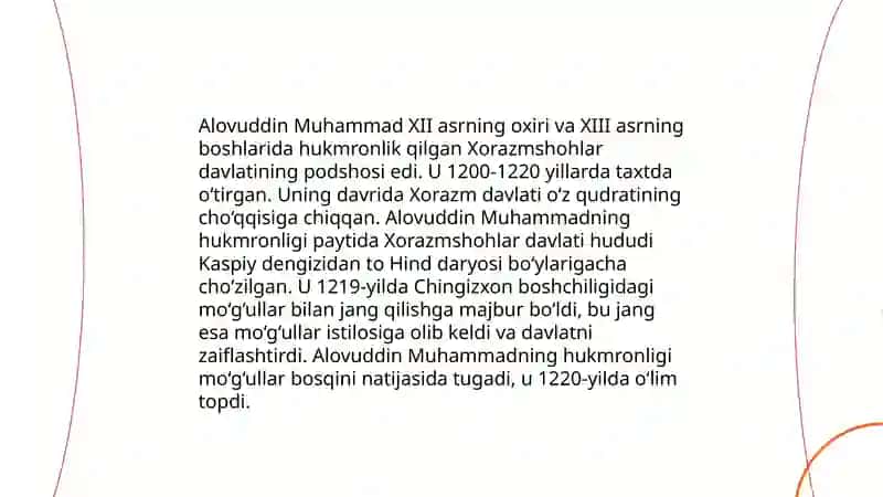 Xorazmshohlar davlati va huquqi 4