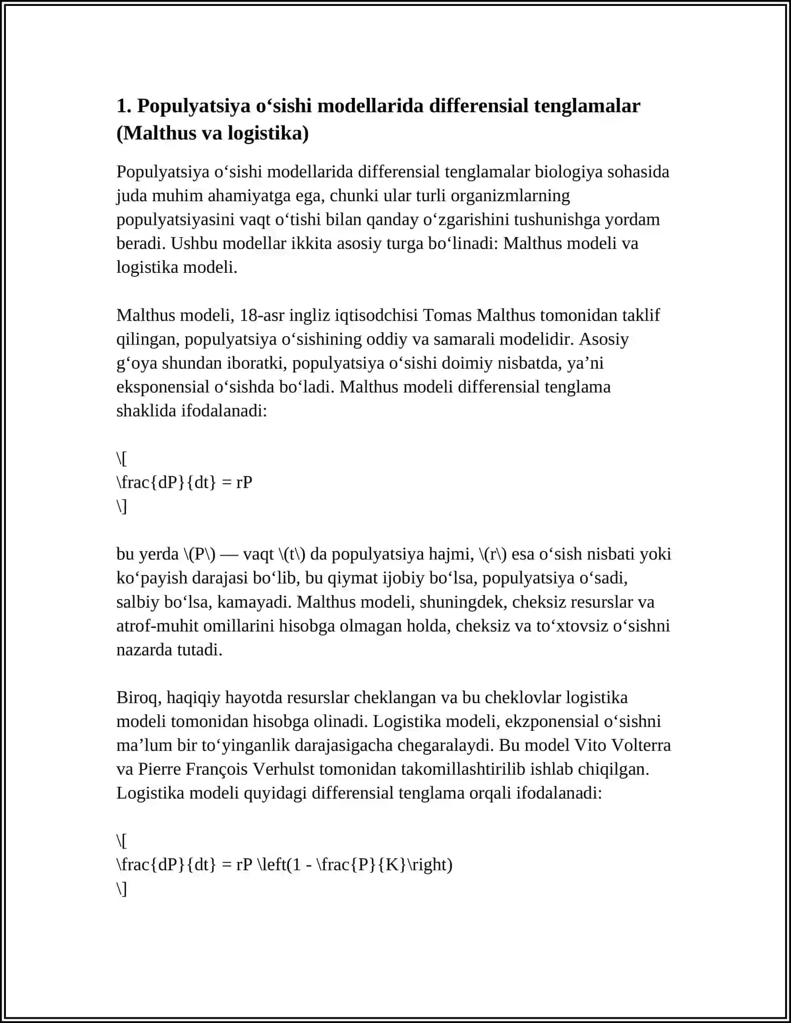 BIOLOGIYA VA MEDITSINADA DIFFERENSIAL HIISOB TATBIQLARI 4