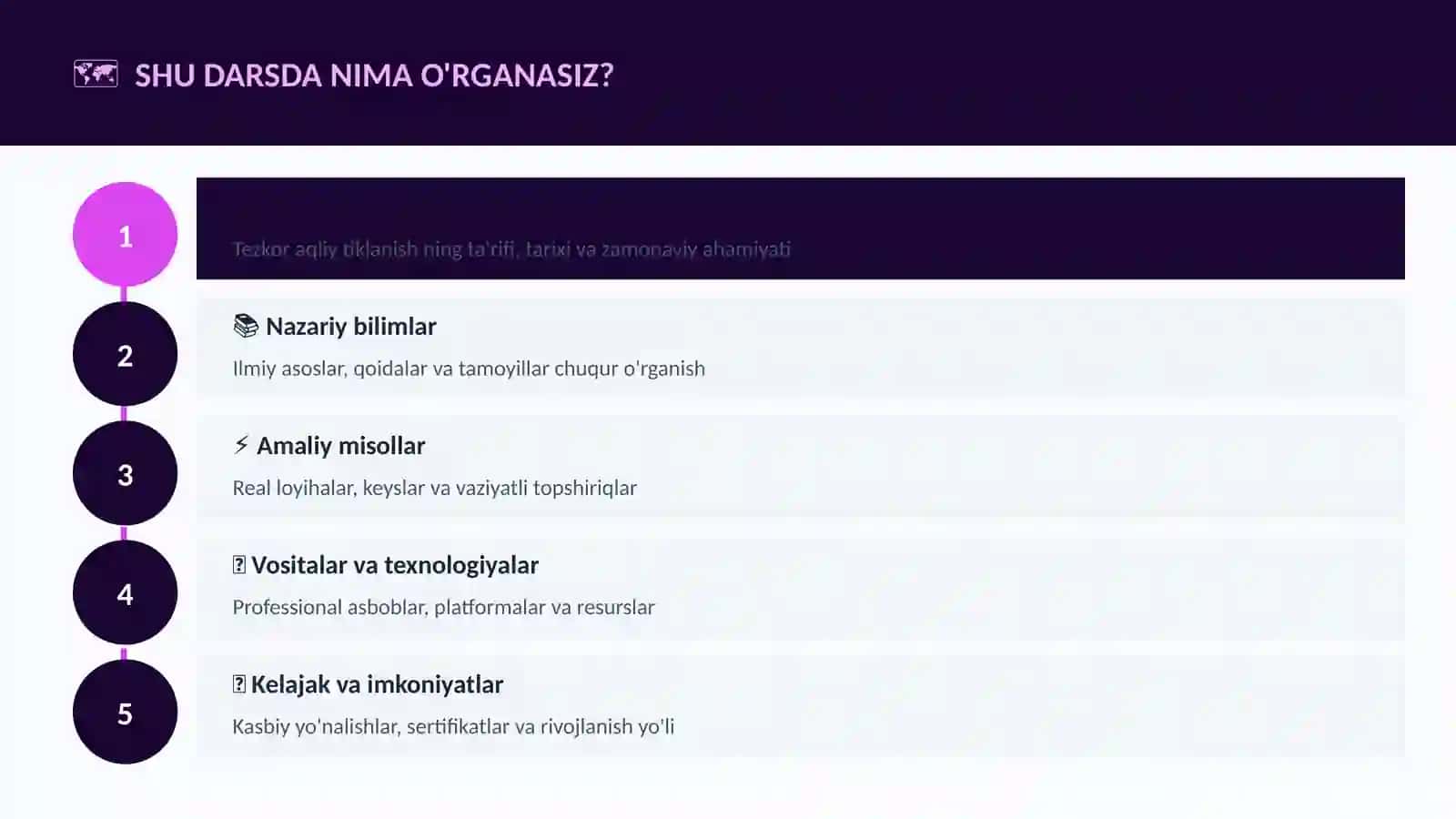 Tezkor aqliy tiklanish 4