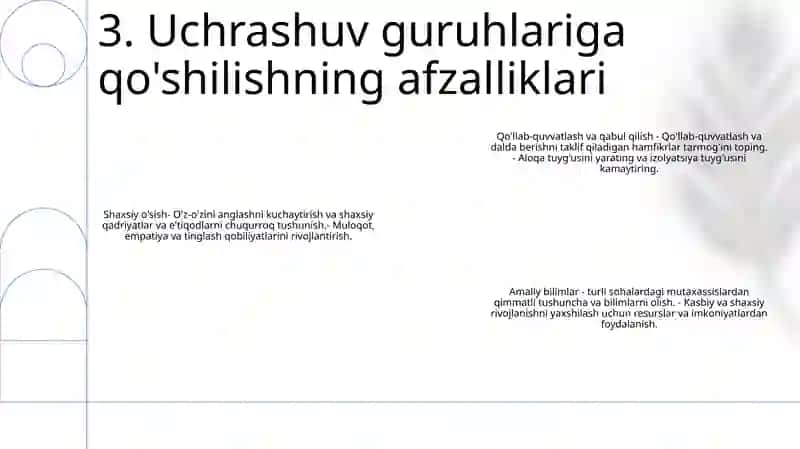 Uchrashuv Guruhlari 4