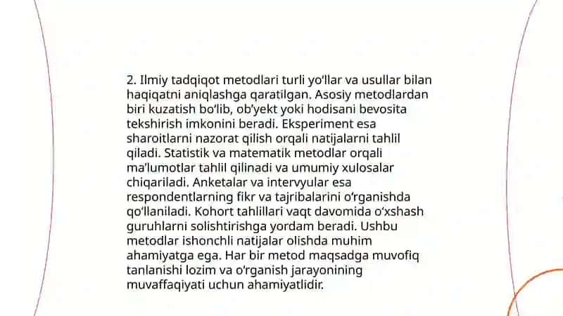 Metodlar 4