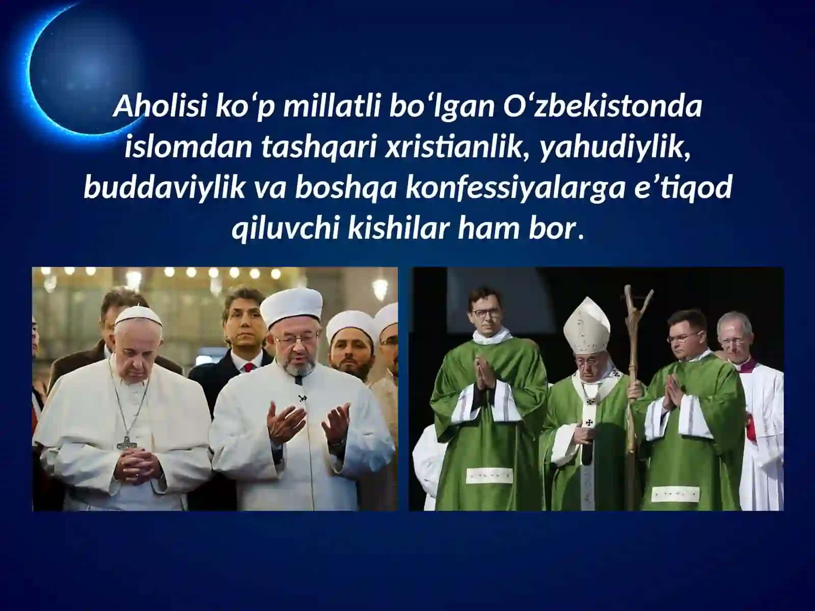 O‘zbekistonda konfessiyalararo munosabatlar 4