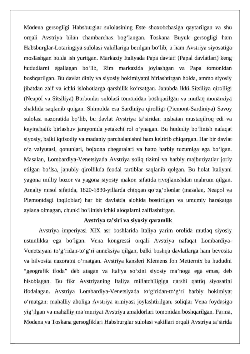Italiyaning milliy birlashishi 4