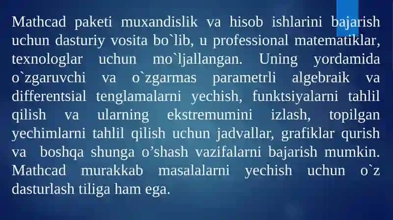 Mathcaddasturi 4