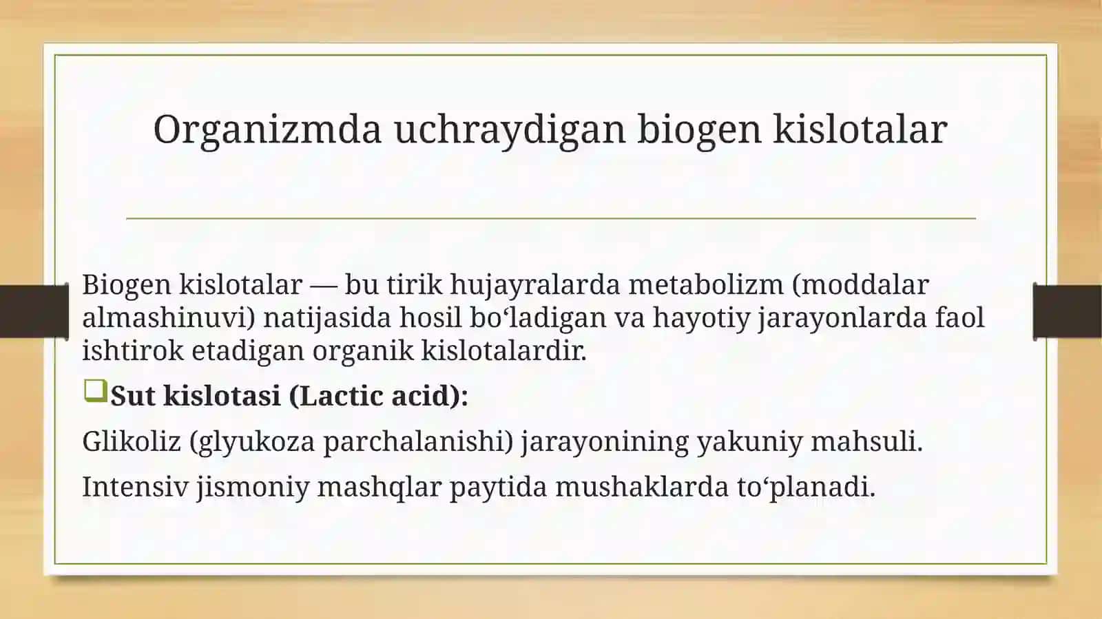 Karbon kislotalarning tibbiyotdagi ahamiyati 4