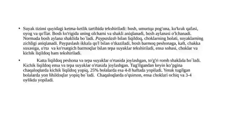 Suyak tizimi 4
