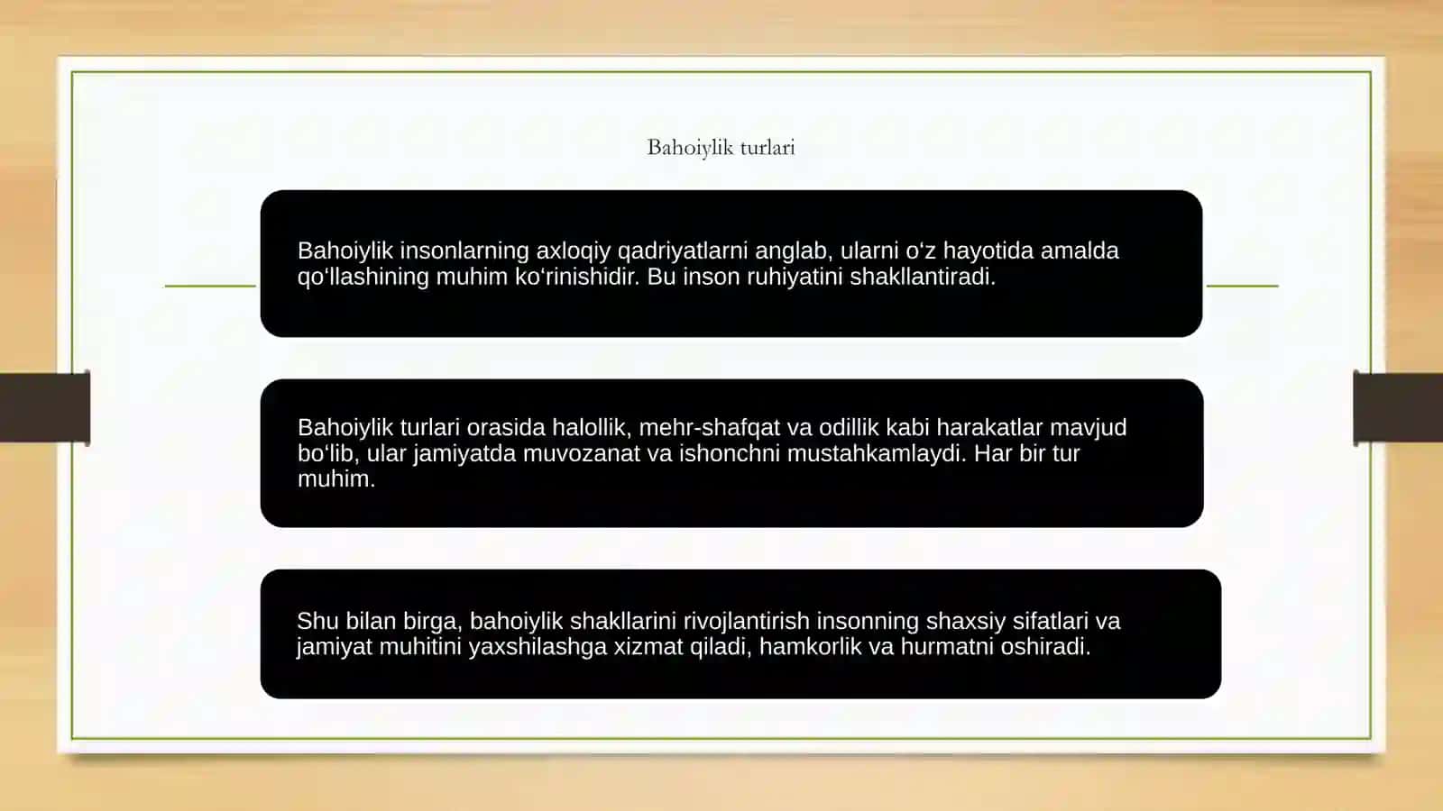 Bahoiylik nima? Asoslari 4