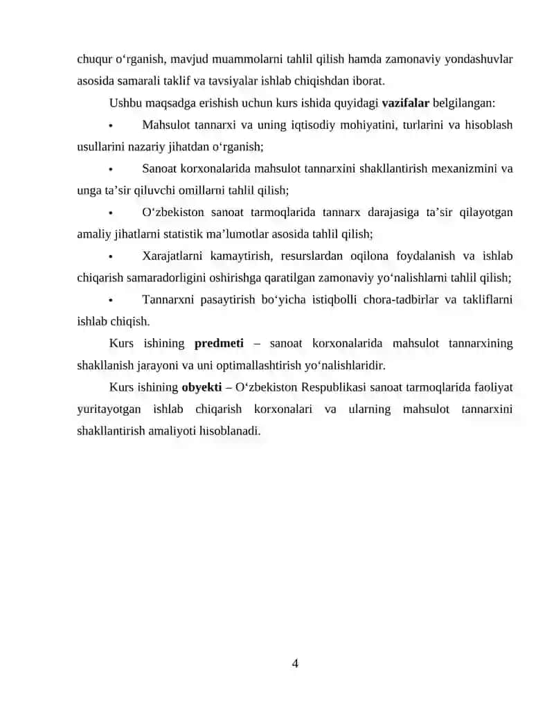 SANOAT KORXONALARIDA MAHSULOT TANNARXINI KAMAYTIRISH YO‘NALISHLARI 4