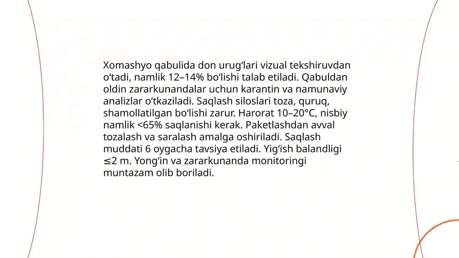 Maydalangan yorma texnologiyasi.Perelofka yormasi olish jarayoni 4