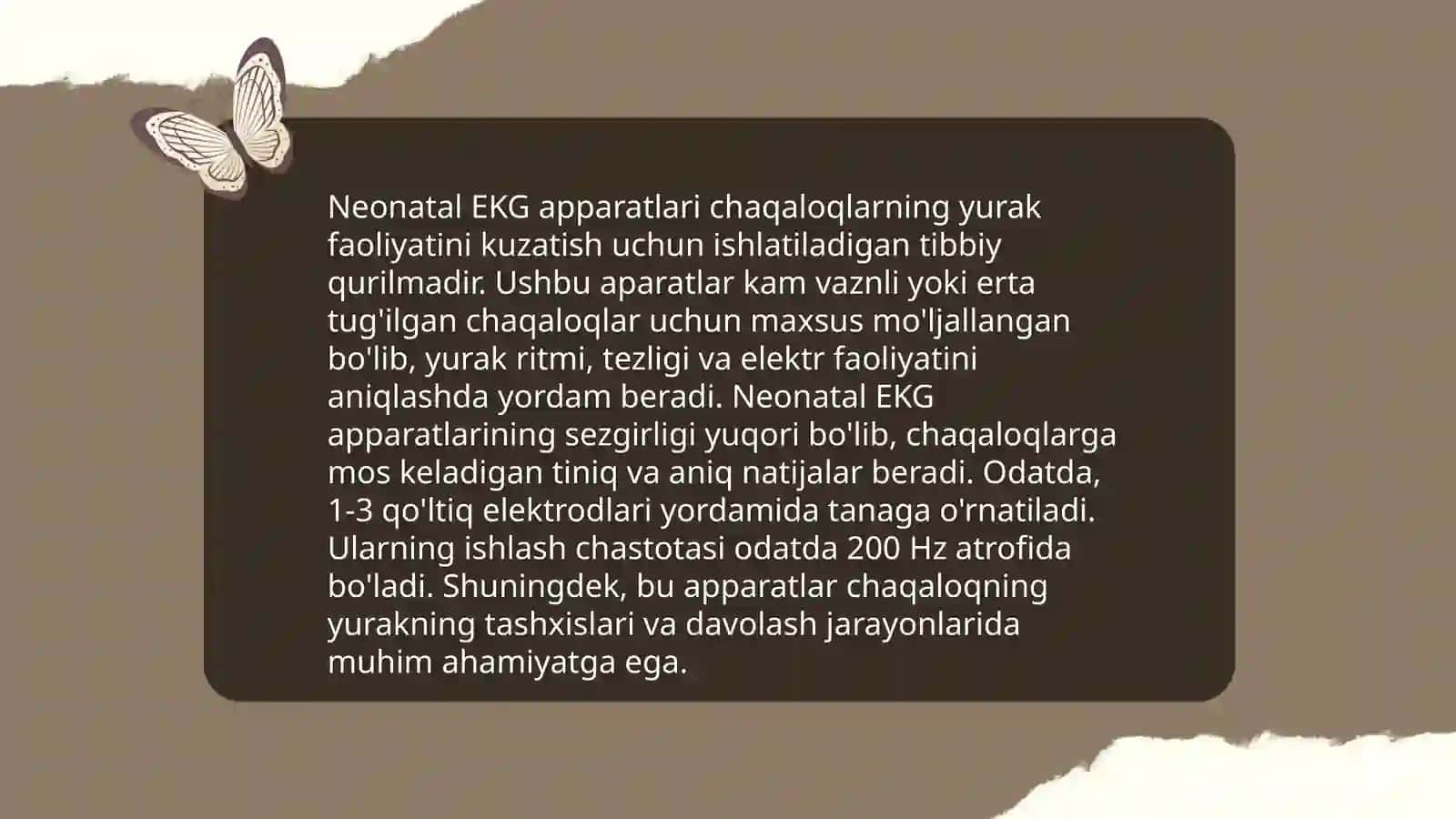 Yangi tug'ilgan chaqaloqlarda EKGni o'ziga xos hususiyatlari 4