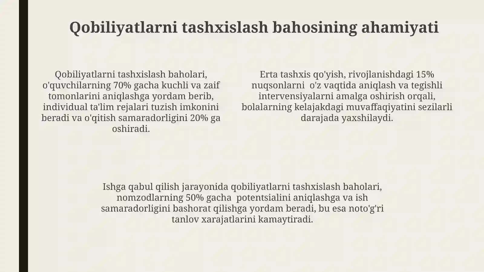Ijodiy qobiliyatlarni baholash 4