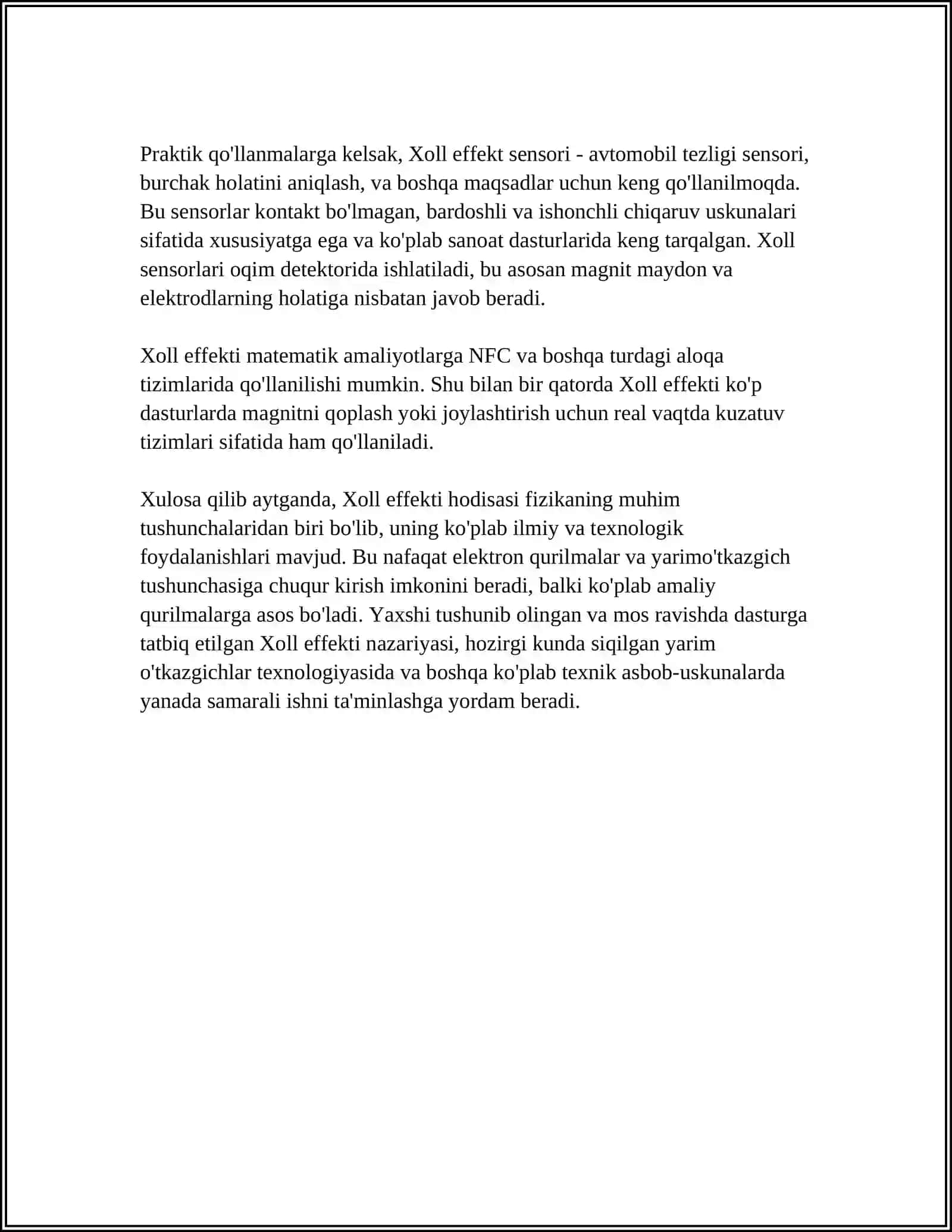 Xoll Effekti 4