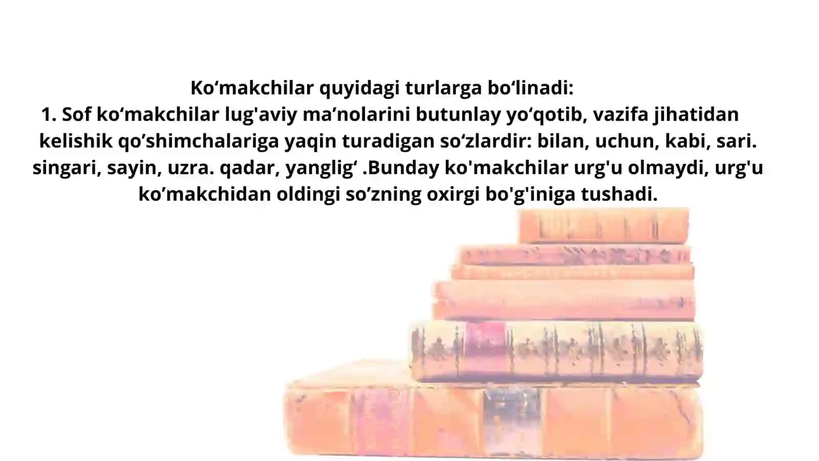 Yordamchi soʻz turkumlari 4