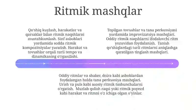 Musiqa va Harakat Mashqlari 4