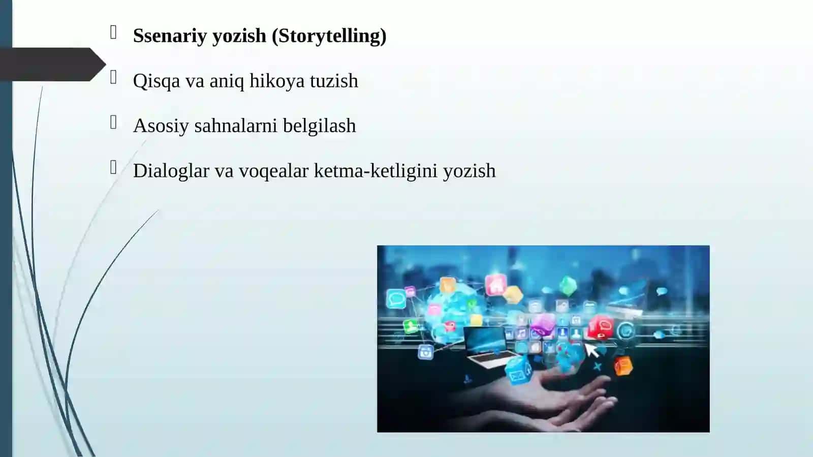 Qisqametrajli vizual media mahsulotlaryaratish 4