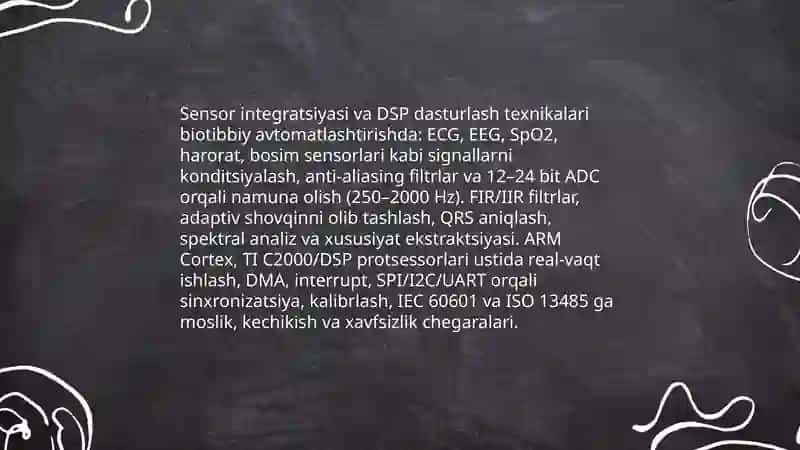 Biotibbiy jarayonlarni avtomatlashtirishda dasturlash usullarining qo'llanilishi 4