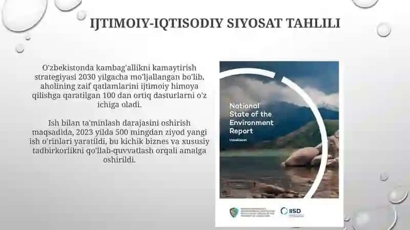 O'zbekiston Respublikasining iqtisodiy siyosati tahlili 4