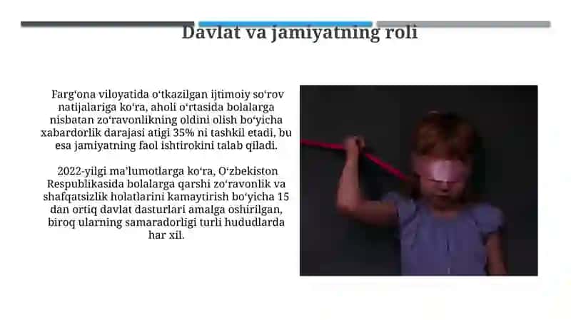 Bolalarga zo'ravonlik va shafqatsizlikdan yordam 4