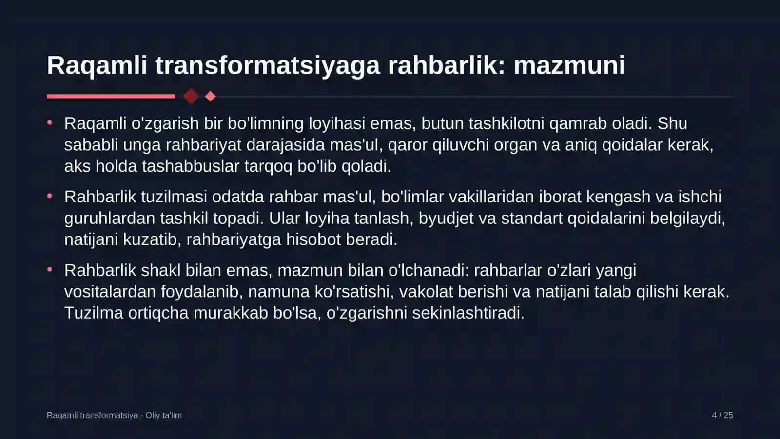 buyumlar interneti sohasida raqamli transformatsiyaga rahbarlikni tashkil etish 6033 4