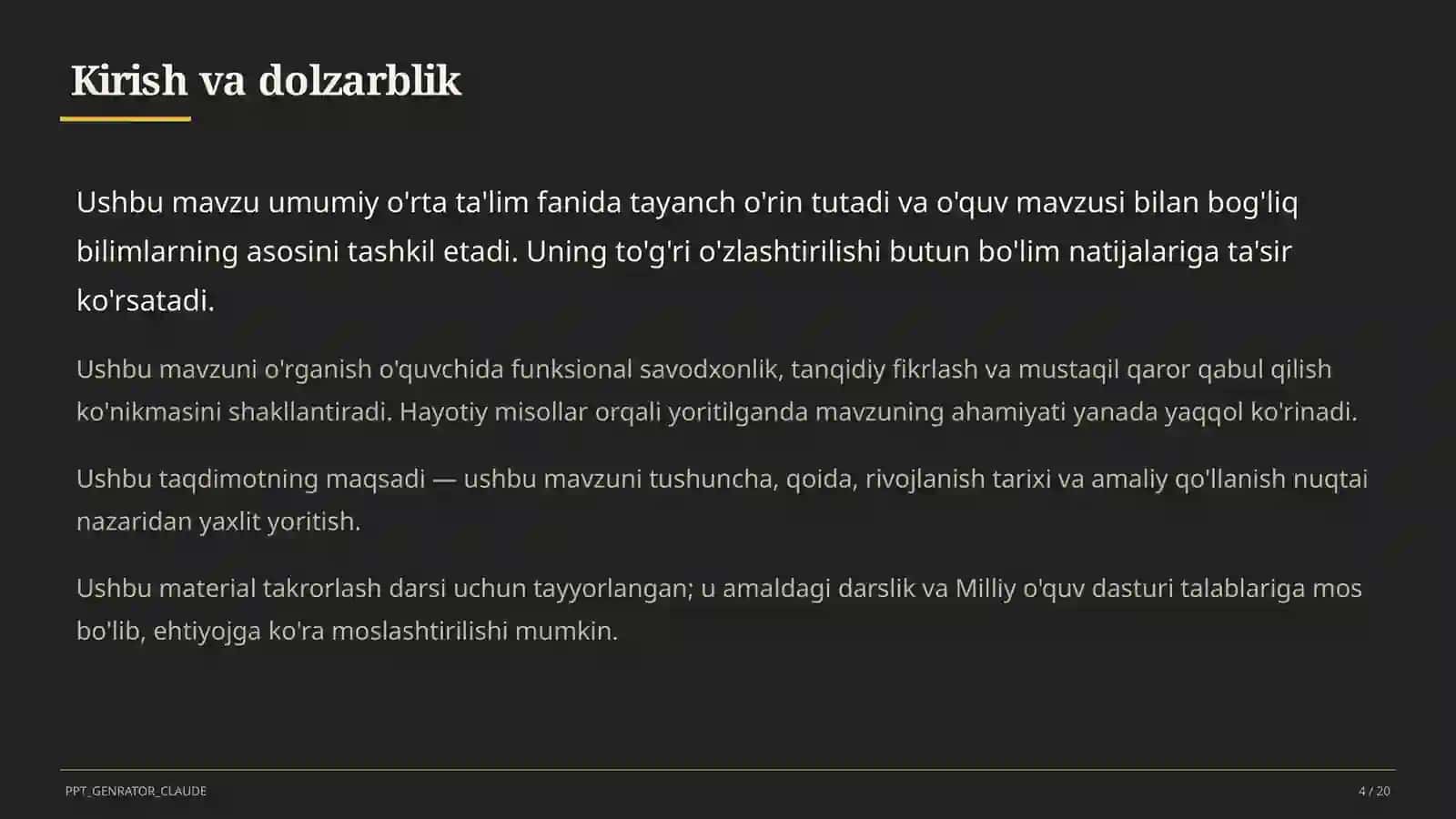 Dolzarb mavzular 4