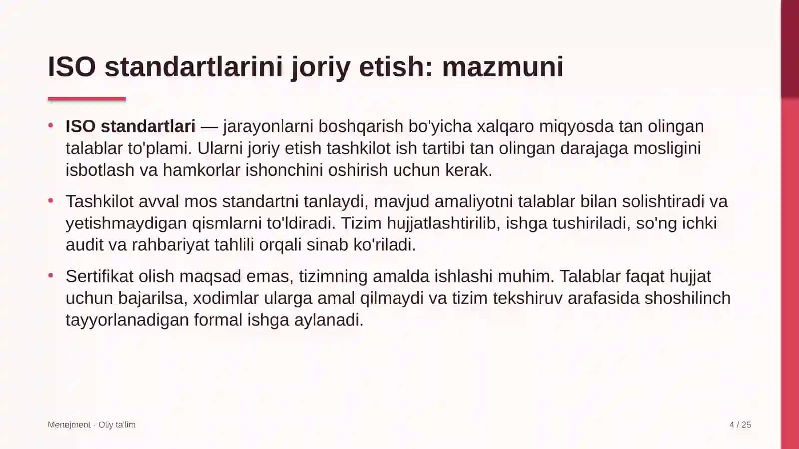 ta'lim texnologiyalari startaplarida iso standartlarini joriy etish 1436 4