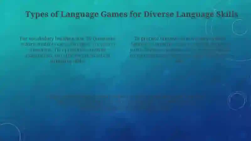 Language Games for English Teaching 4