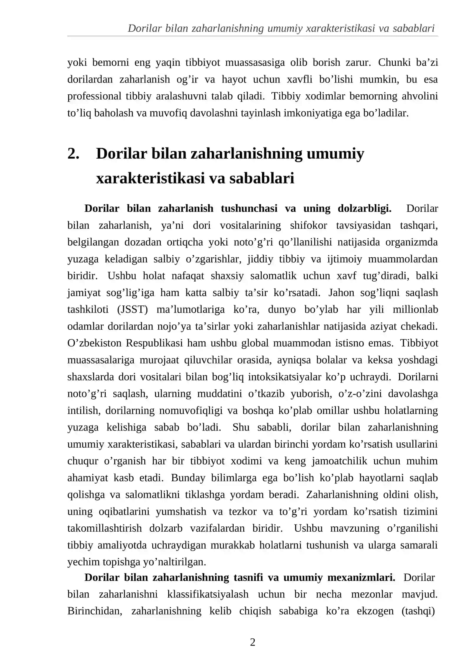Dorilar bilan zaharlanishdan birinchi yordam ko’rsatish 4