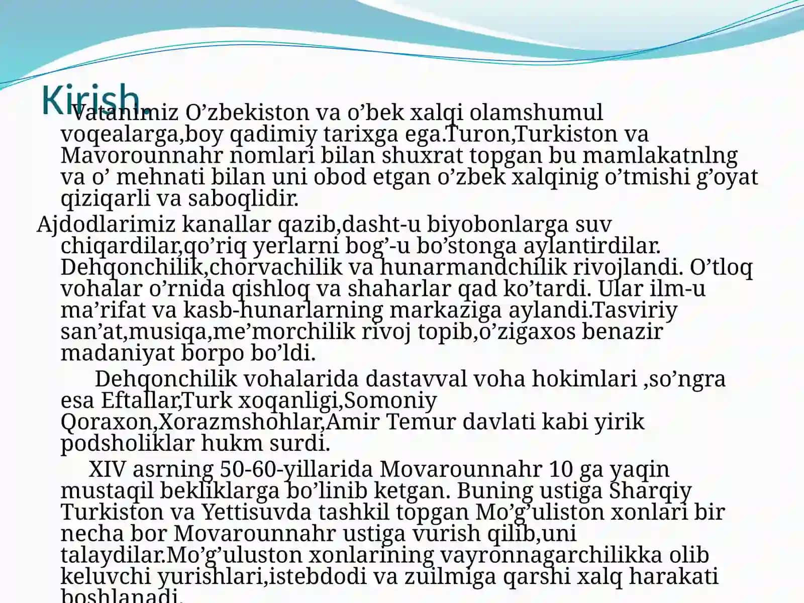 Amir Temurning G'arbiy Yevropada vlaatlar bilan aloqalari 4